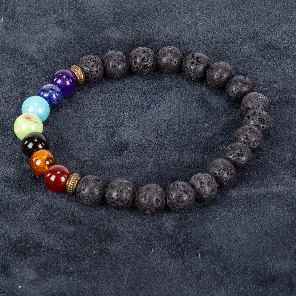 Brățară din Pepită ( 18.83 grame ) cu Agat Roșu și Ochi de Tigru 92.5 Carate