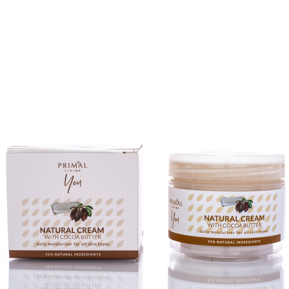 CREMĂ DE FAȚĂ NATURALĂ CU UNT DE CACAO 100G
