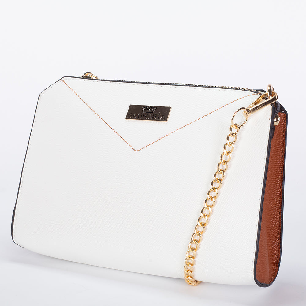 Set de 4 Genți, Colecția de Primăvară Emporia 2025 - „Lumina lunii Mocha”; albă