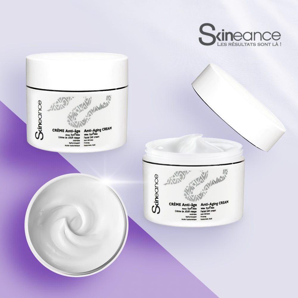 Cremă de Zi Anti-Îmbătrânire Skineance SYN-AKE, 50 ml – Galeria de