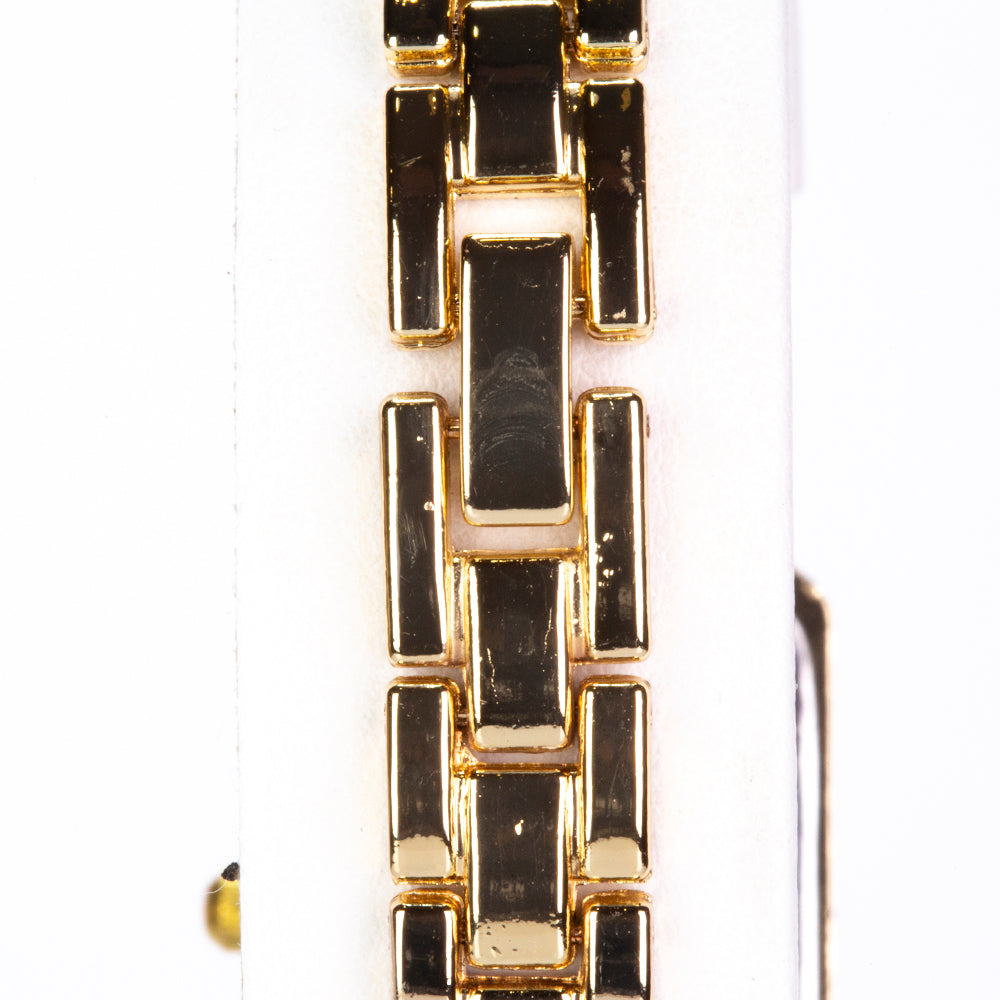 Ceas din Aliaj Placat cu Aur cu Smarald 0.01 Carate