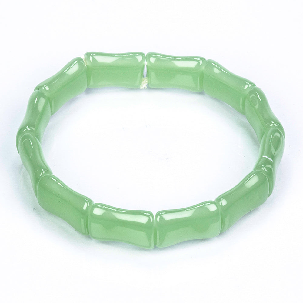 Brățară din Mărgele ( 23.7 grame ) cu Cuarţ Verde 118.5 Carate