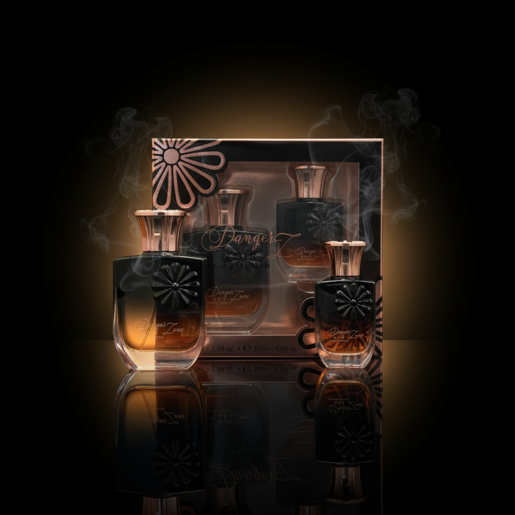 100 ml + 30 ml Parfum EDP "DANGER ZONE NOIR" cu Arome Oriental – Vanilate pentru Femei