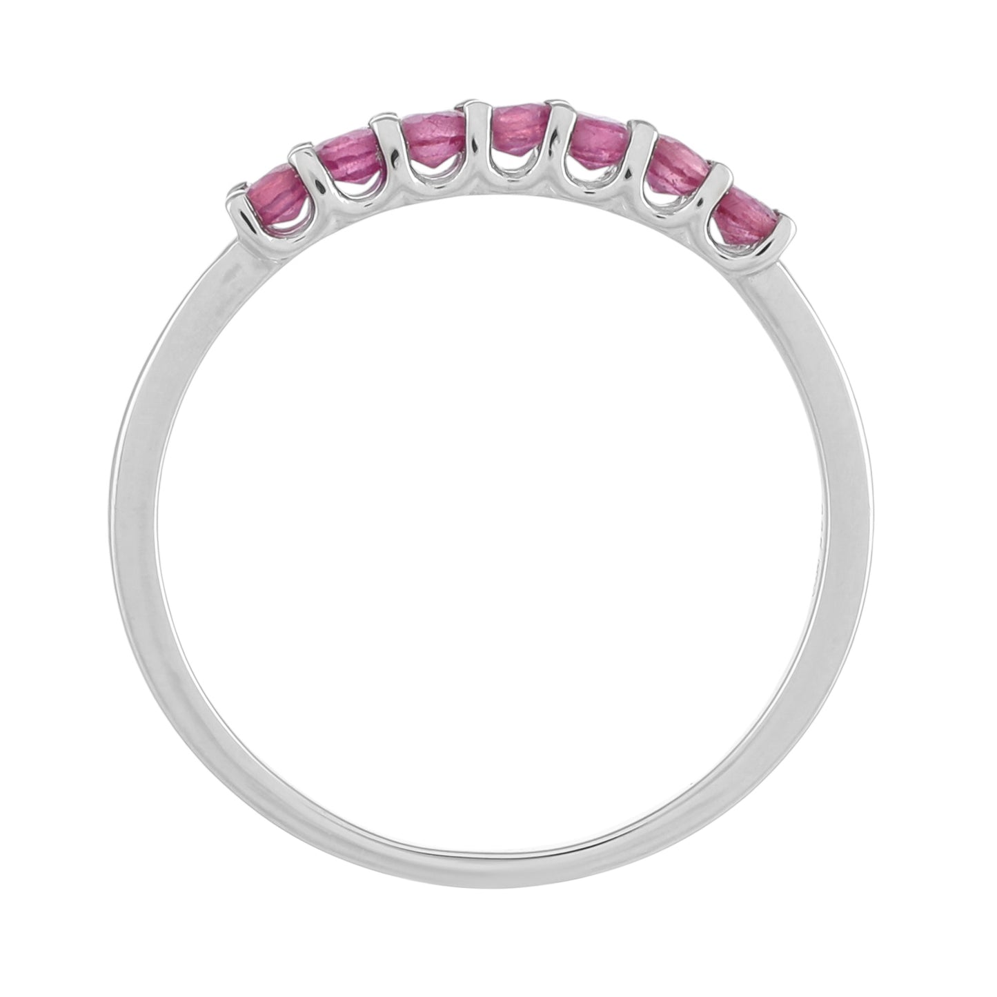 Inel din Argint 925 ( 1.13 grame ) cu Rubin Thailandez 0.45 Carate