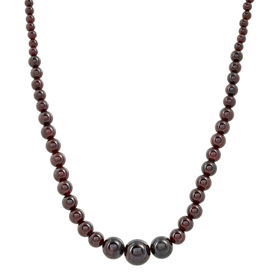 Colier din Argint 925 ( 0.81 grame ) cu Granat 202.91 Carate