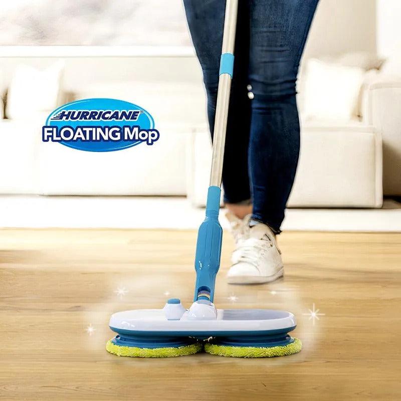 Hurricane Floating Mop – Mop rotativ electric, alimentat cu baterii