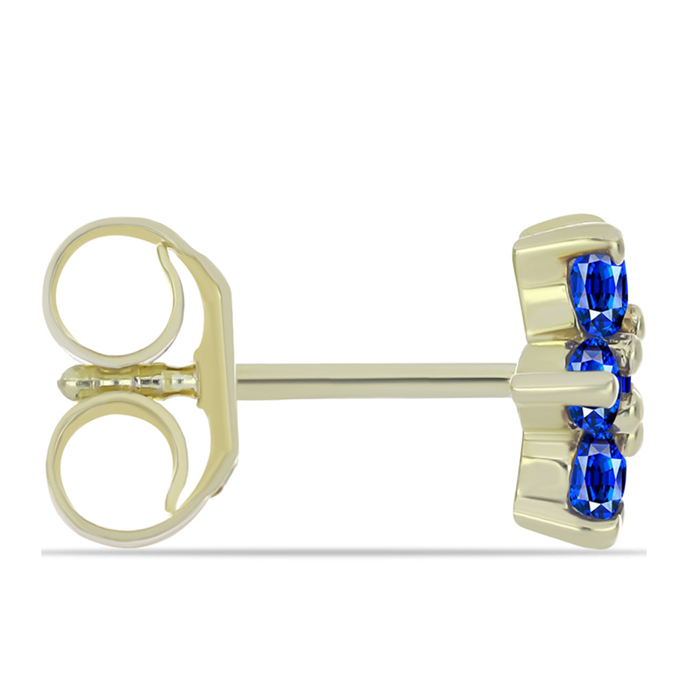 Set din Argint 925 Placat cu Aur ( 6.2 grame ) cu Rubin Malagasy și Smarald Brazilian 2.19 Carate ( Cercei )