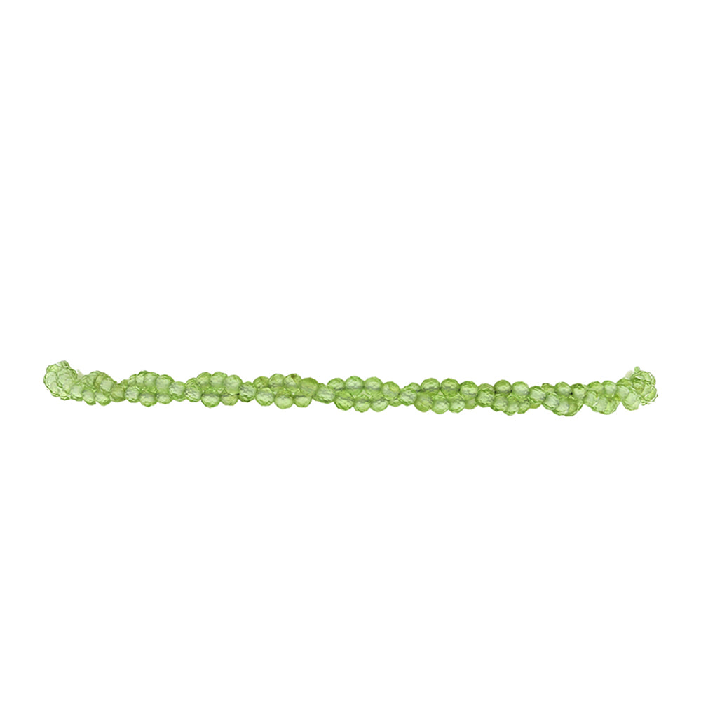 Brățară din Argint 925 ( 1.94 grame ) cu Peridot Changbai 9.9 Carate