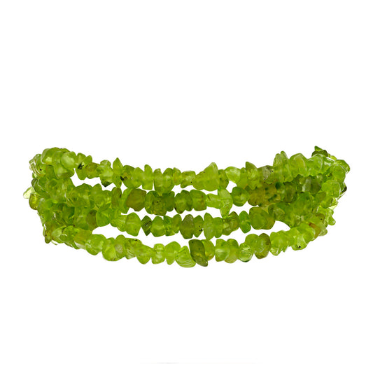 Brățară din Argint 925 ( 1.76 grame ) cu Peridot Changbai 116.68 Carate