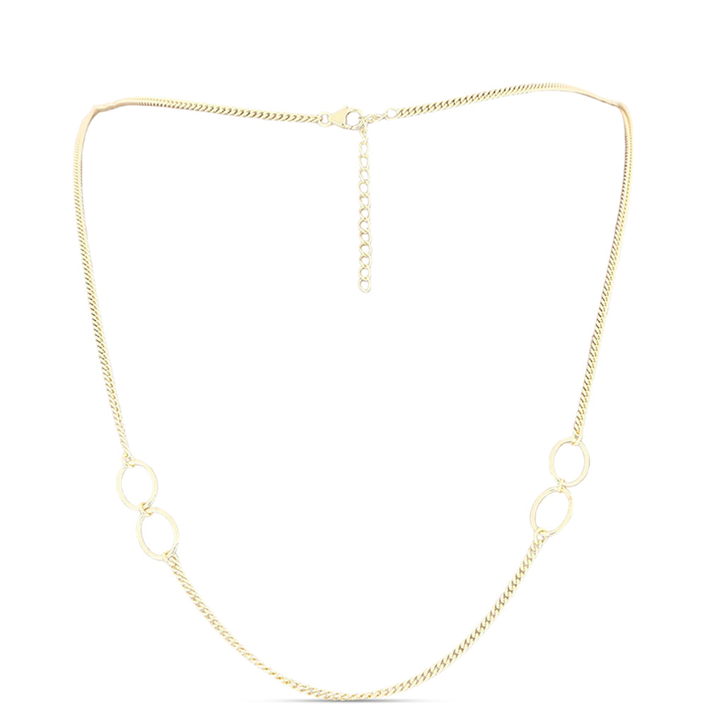 Lanț din Argint 925 Placat cu Aur ( 7.05 grame )