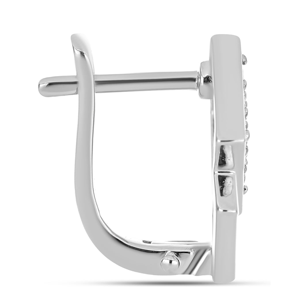 Cercei din Argint 925 ( 4.06 grame ) cu Topaz Galben Imperial 0.74 Carate