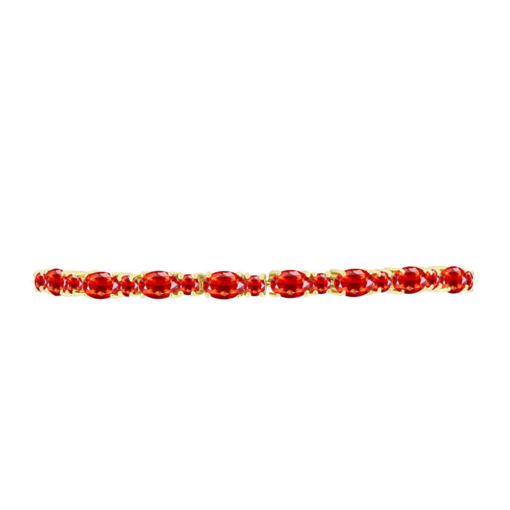 Brățară din Argint 925 Placat cu Aur ( 5.44 grame ) cu Opal de Foc Lega Dembi 2.97 Carate