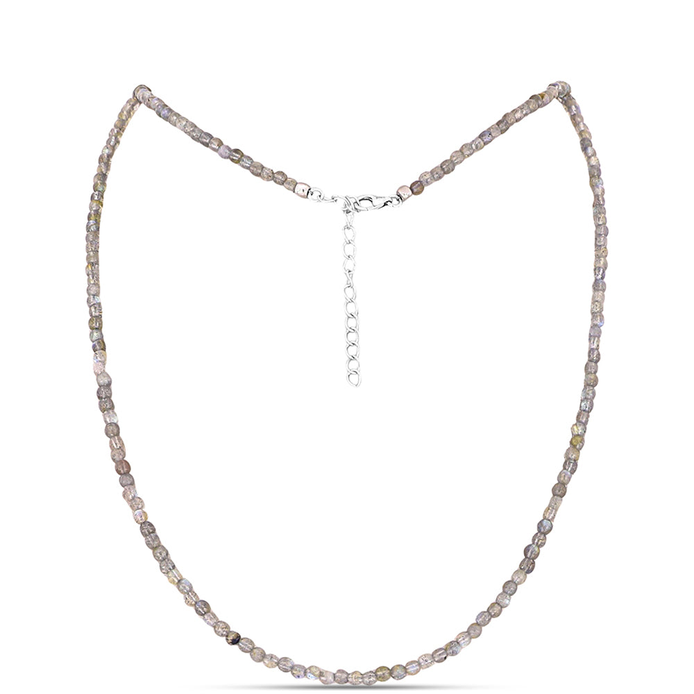 Colier din Argint 925 ( 0.99 grame ) cu Labradorit 31.97 Carate