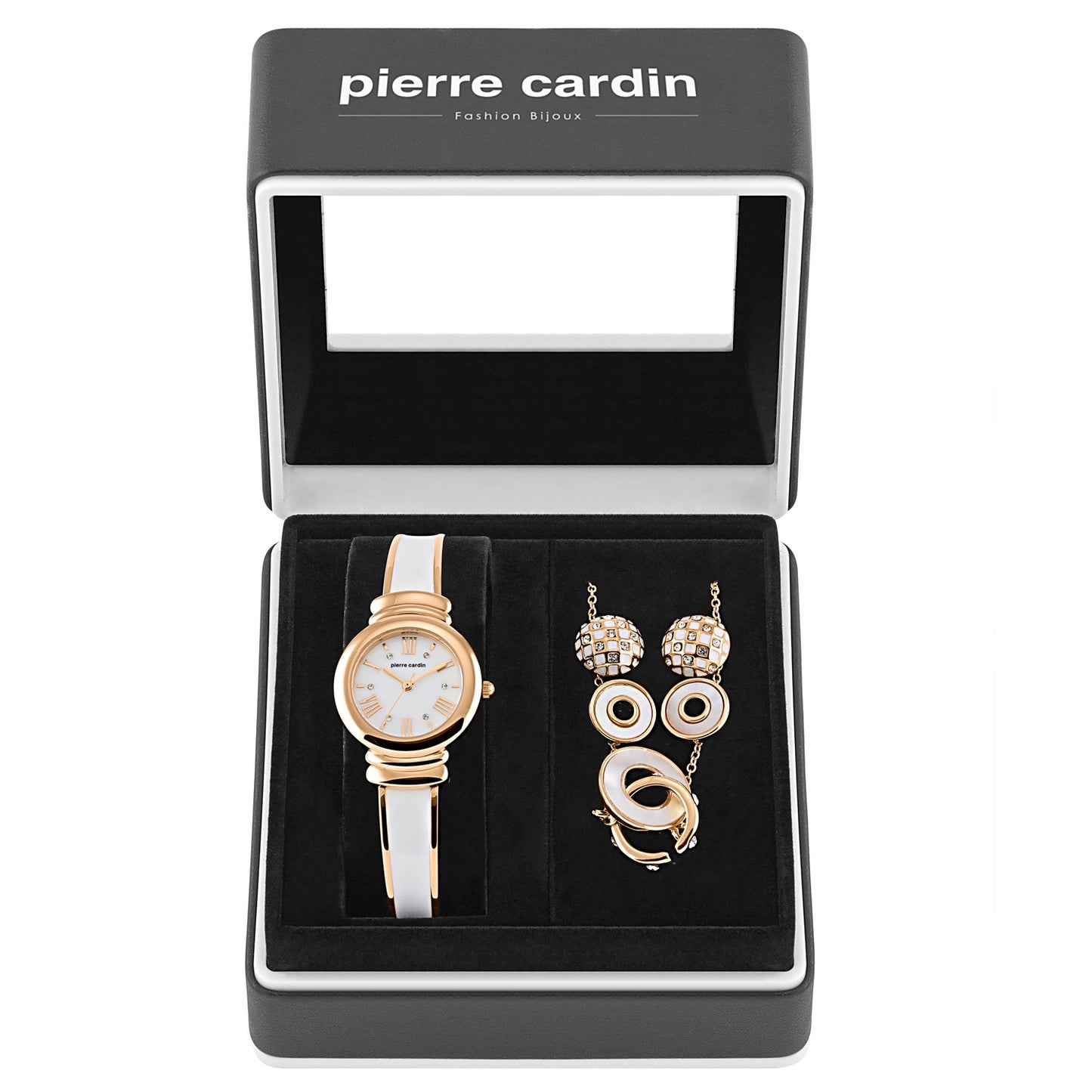 Set Ceas de Damă cu Colier și 2 Perechi de Cercei Cadou