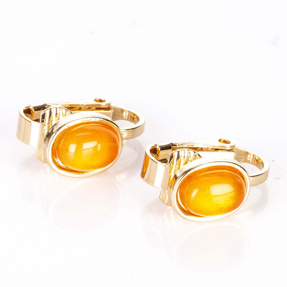 Set din Aliaj Placat cu Aur cu Agat Roșu