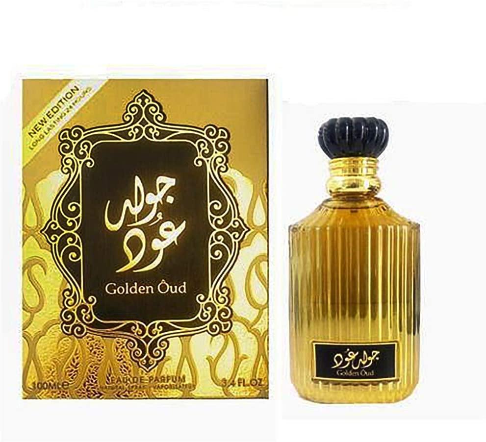 100 ml Eau De Parfum Golden Oud cu Arome Aromate Orientale, Unisex - Galeria de Bijuterii