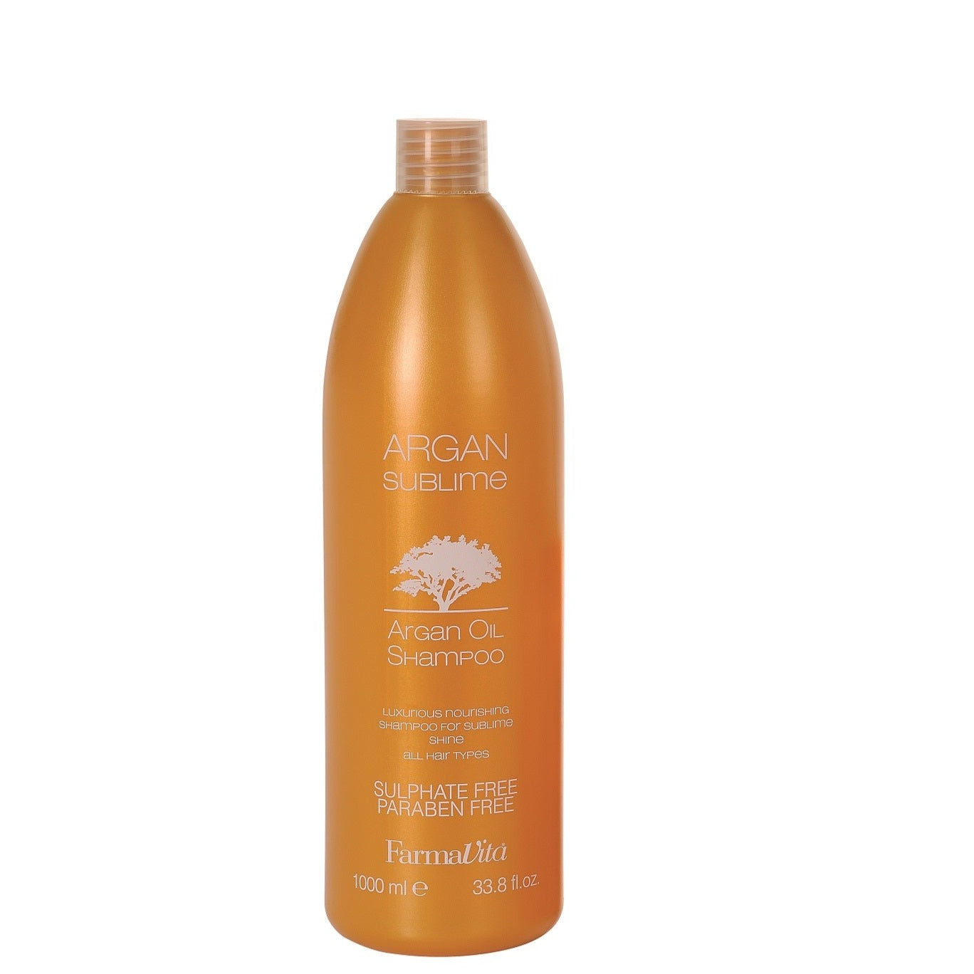 Șampon Hrănitor cu Ulei de Argan, 1000 ml + Dozator cadou