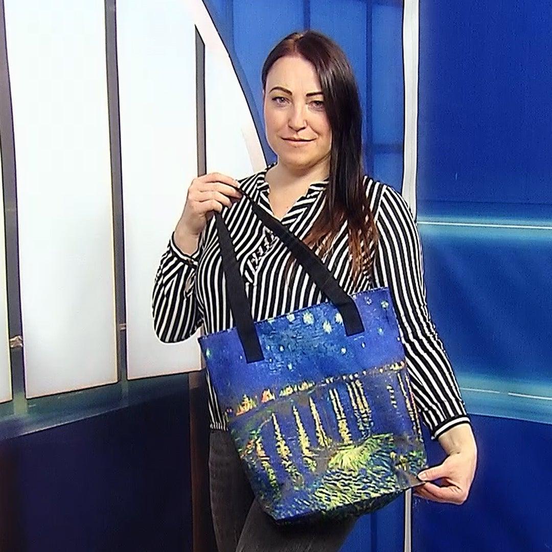 Geantă de Cumpărături, Van Gogh– Starry Night Over The Rhone - Galeria de Bijuterii