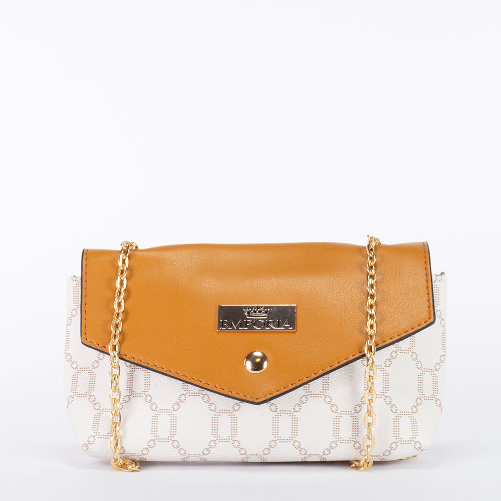 Colecția de iarnă Emporia 2023 - Passionate, set de 3 genți; păr de cămilă-alb