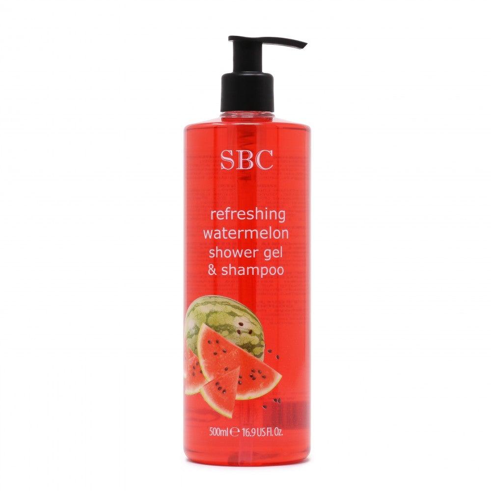 Gel de Duș și Șampon Revigorant de Pepene Verde, 500 ml - Galeria de Bijuterii
