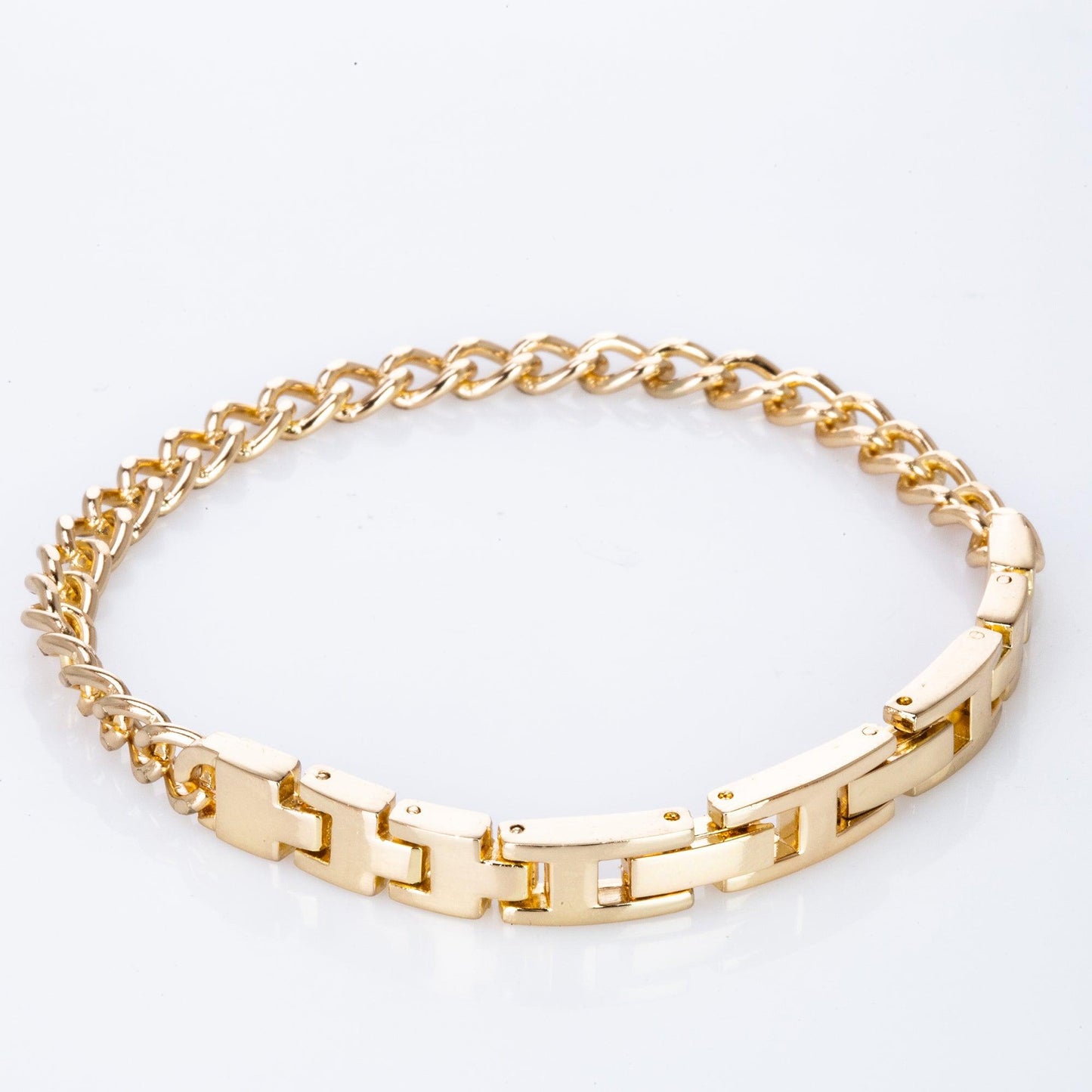 Excellanc gift set, ladies, watch, bracelet, bangle, gold-colored - Galeria de Bijuterii
