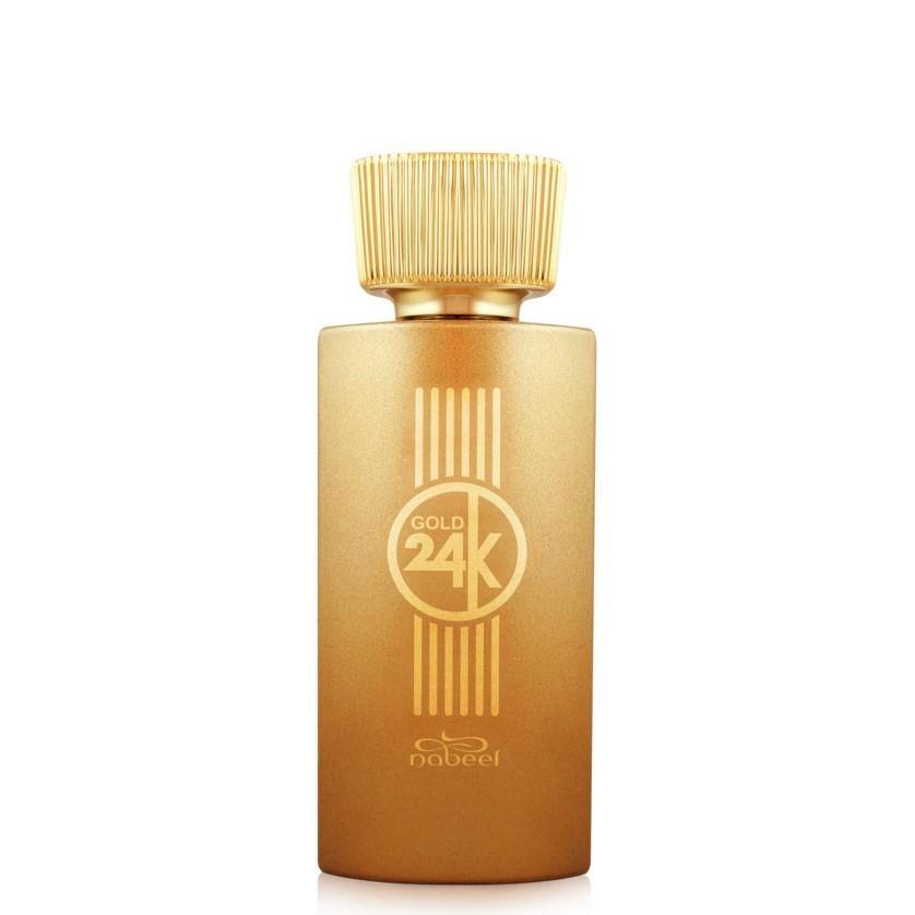 100 ml Eau de Parfume Gold 24K cu Arome Floral-Fructate pentru Femei și Bărbați - Galeria de Bijuterii
