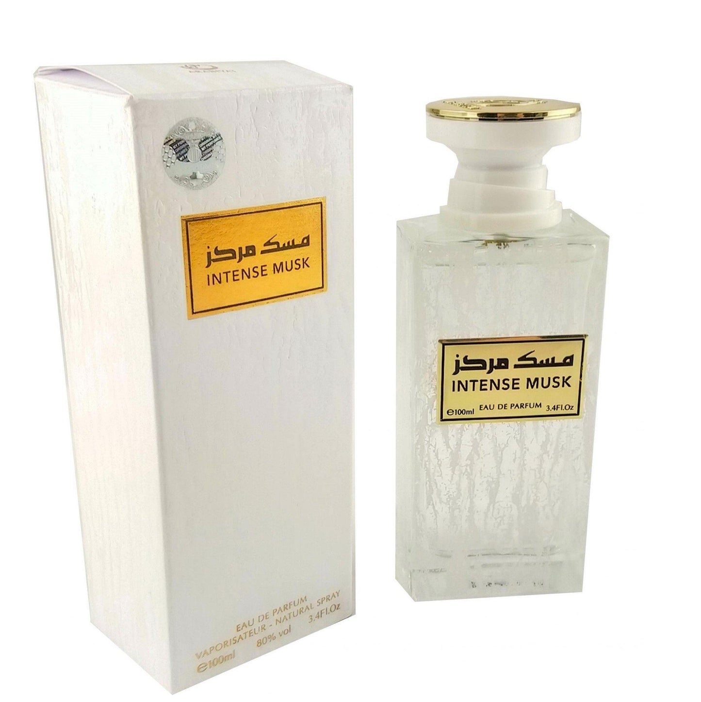 100 ml Eau de Perfume Intense Musk cu Arome Floral-Lemnoase pentru Bărbați și Femei - Galeria de Bijuterii