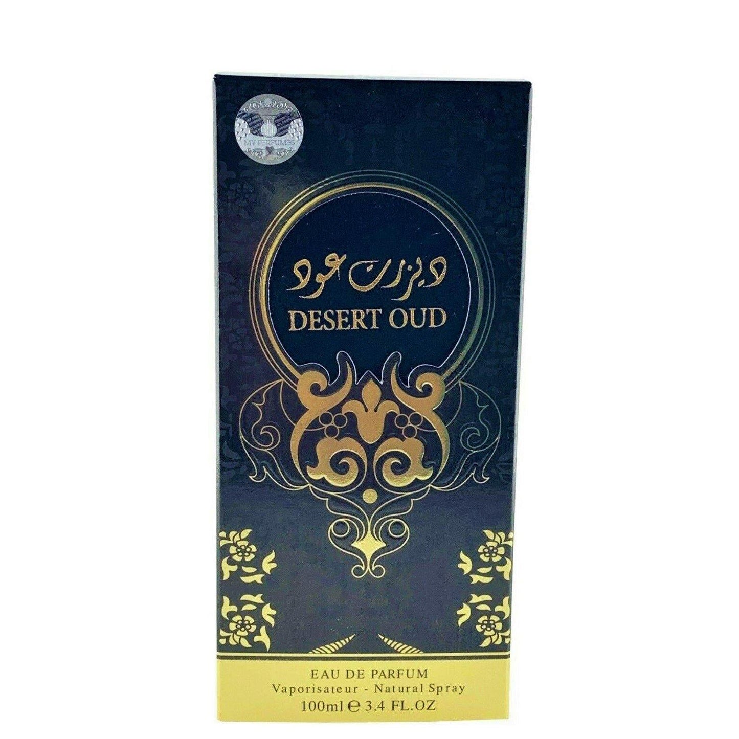 100 ml Eau de Perfume Desert Oud cu Arome Florale, Chihlimbar și Mosc pentru Bărbați - Galeria de Bijuterii