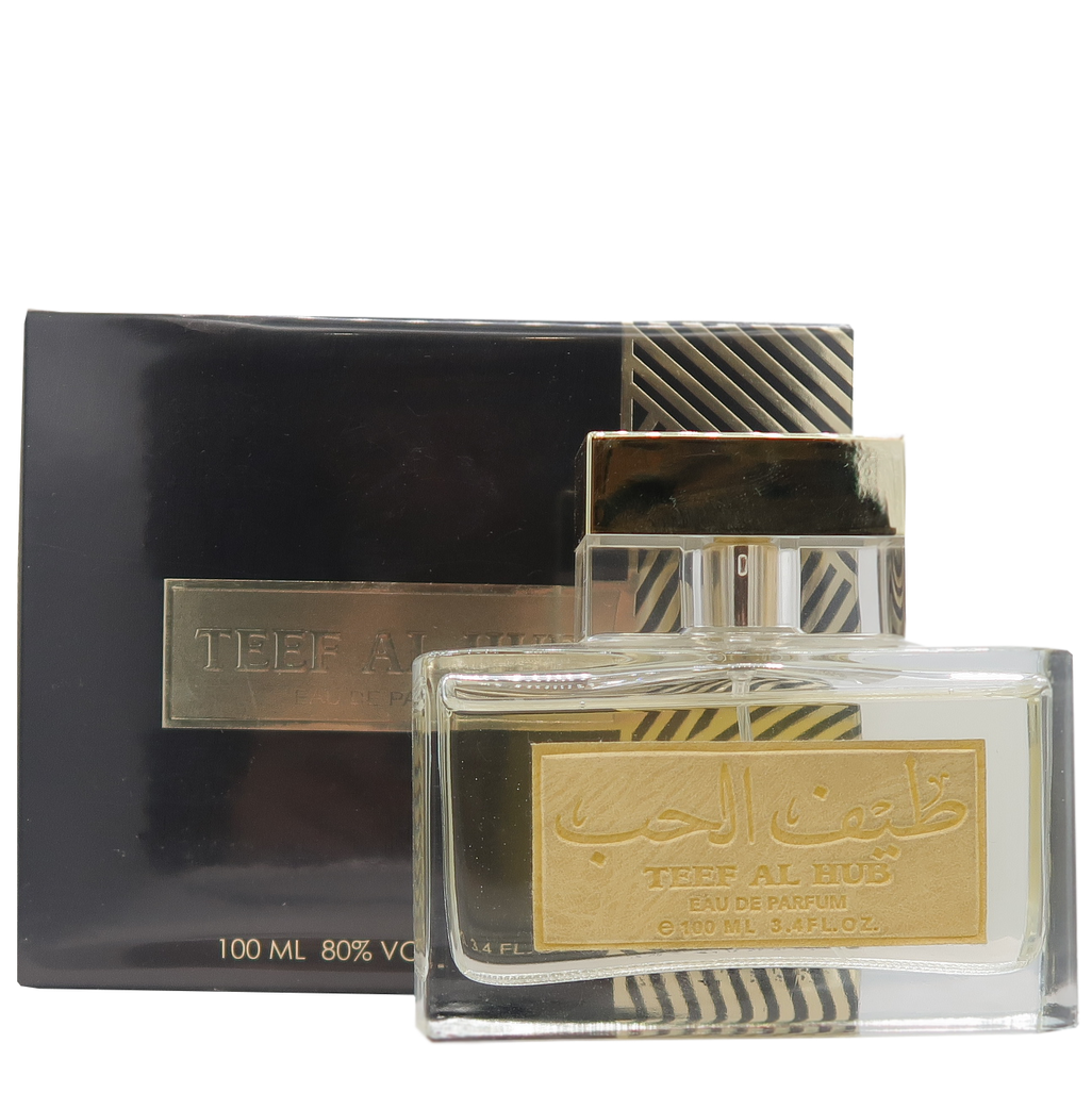 100 ml Eau de Parfum Teef al Hub cu Arome Floral-Lemnoase pentru Bărbați - Galeria de Bijuterii