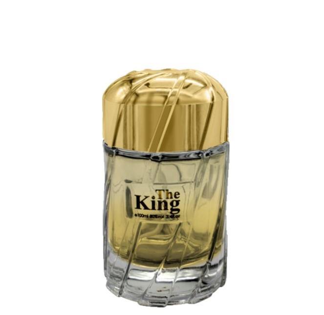100 ml Eau de Perfume The King cu Arome Fructate, Lemn de Santal și Mosc pentru Bărbați - Galeria de Bijuterii