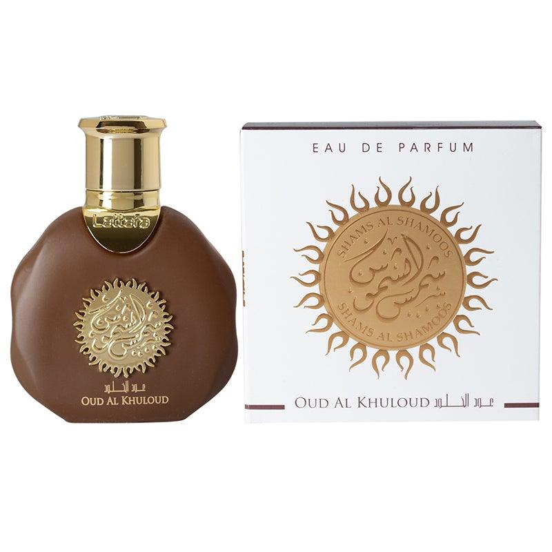 35 ml Eau de Perfume Oud Al Khuloud cu Arome de Lemn de Santal și Citrate pentru Bărbați - Galeria de Bijuterii