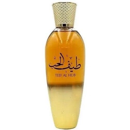 100ml Eau de ParfumAl Teef Al Hub cu Arome de Caramel Dulce și Oud Lemnos pentru Bărbați și Femei - Galeria de Bijuterii