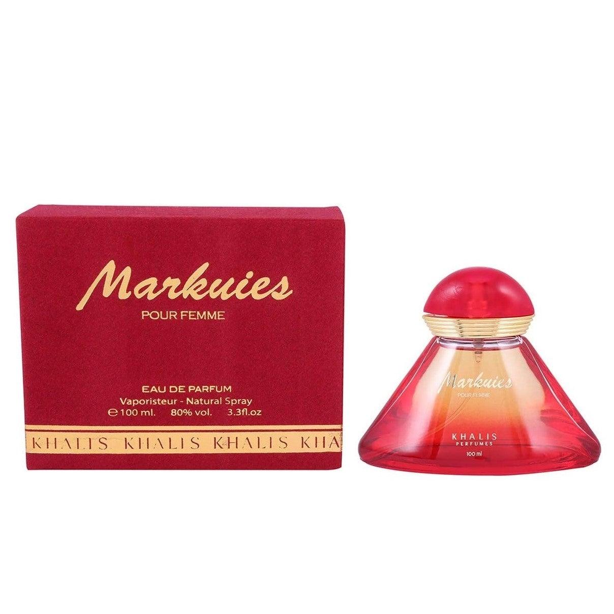 100 ml Eau de Perfume Markuies cu Arome Floral-Lemnoase pentru Femei - Galeria de Bijuterii