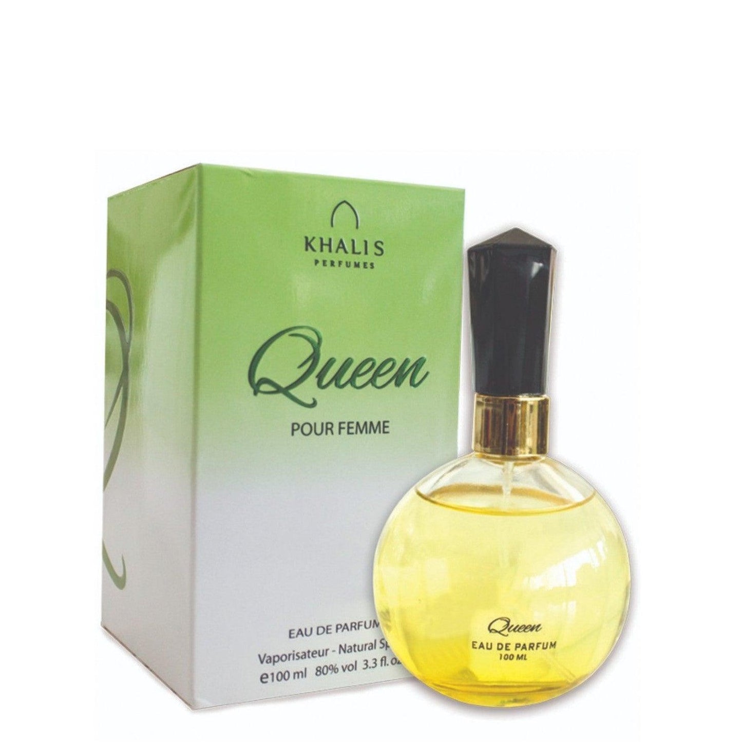 100 ml Eau de Perfume Queen cu Arome Pudrate de Iasomie pentru Femei - Galeria de Bijuterii