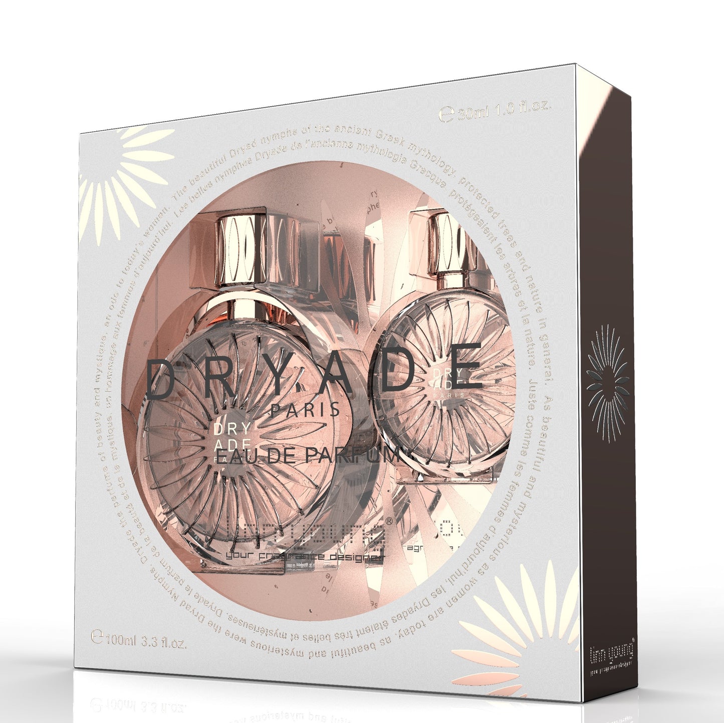 100 ml + 30 ml Parfum EDP "ROSIALE" cu Arome Fresh - Florale pentru Femei