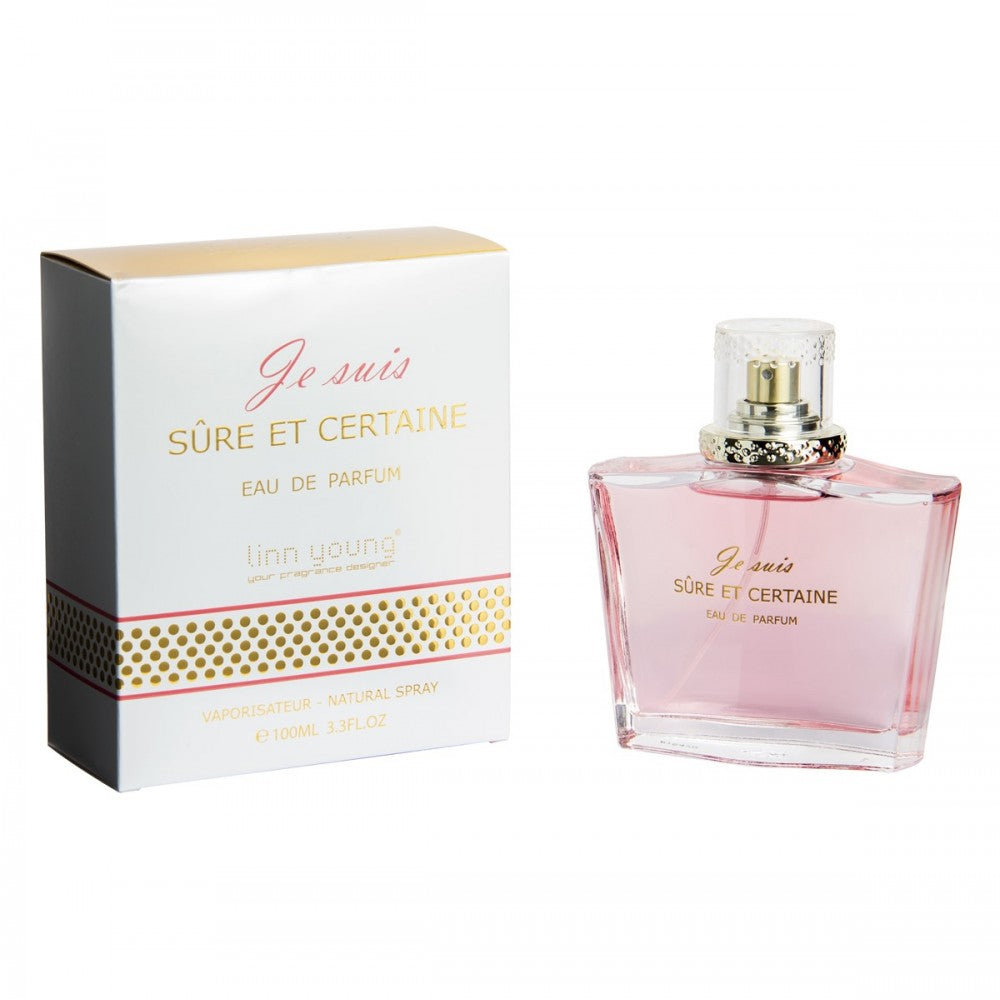 100 ml Eau de Parfume JE SUIS SÛRE & CERTAINE cu Arome Floral-Orientale pentru Femei