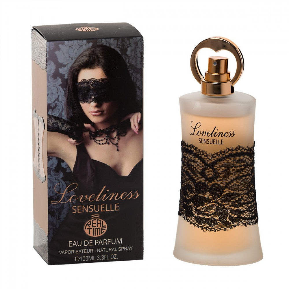 100 ml Eau de Parfume LOVELINESS SENSUELLE cu Arome Fructate pentru Femei