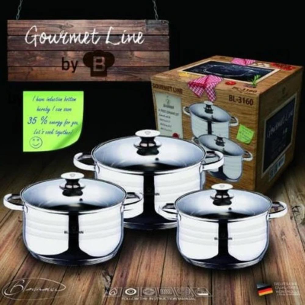 Set de vase din 6 piese, Blaumann Gourmet Line