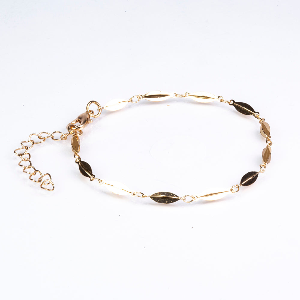 Set din Aliaj Placat cu Aur cu Email și Cristal Roșu Emporia® ( Brățară )