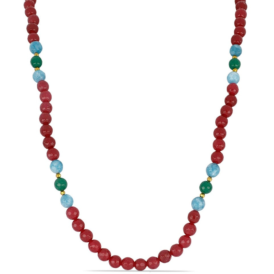 Colier din Pepită ( 53.3 grame ) cu Cuarț în Culori Variate și Hematit 266.5 Carate