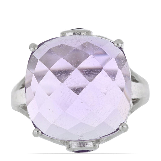 Inel din Argint 925 ( 5.53 grame ) cu Ametist Vera Cruz 12.5 Carate