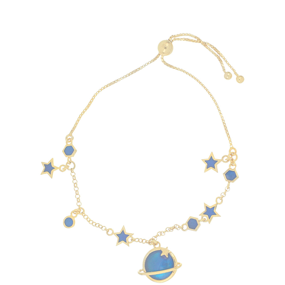 Brățară din Argint 925 Placat cu Aur ( 6.34 grame ) cu Email