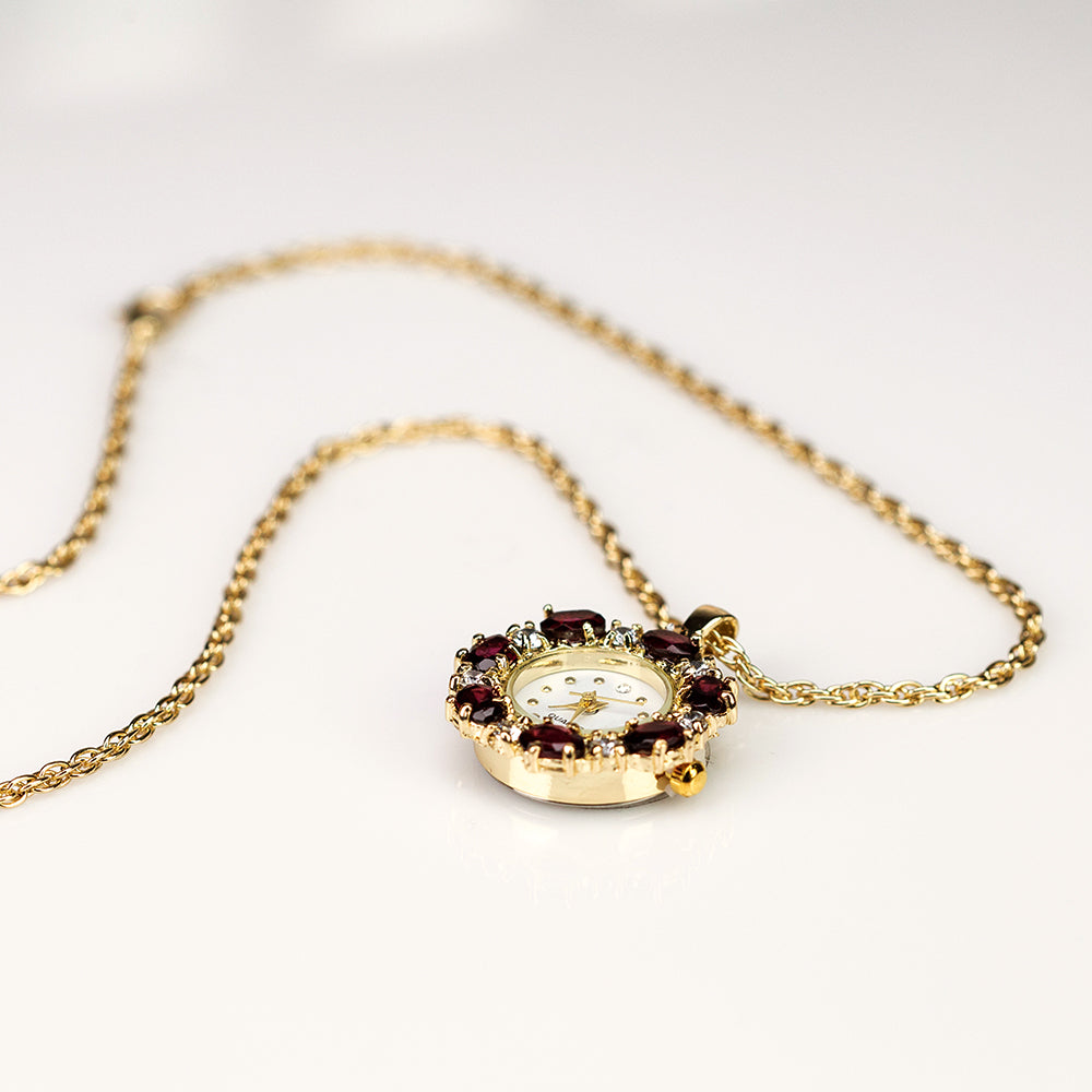 din Aliaj Placat cu Aur cu Cristal Alb Emporia®