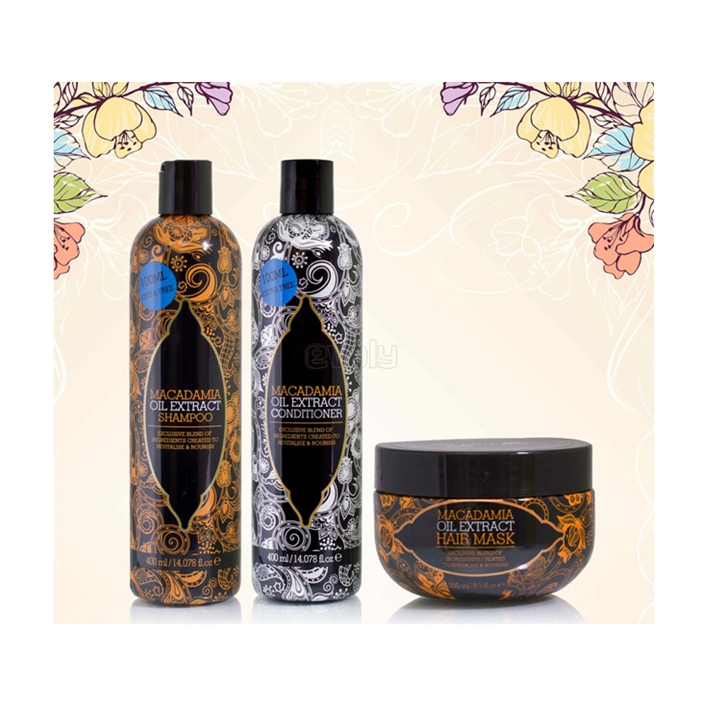 Balsam de păr cu extract de ulei de Macadamia