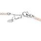 Colier din Argint 925 ( 0.65 grame ) cu Perlă de Apă Dulce Culoarea Lavandei și Zircon Cubic