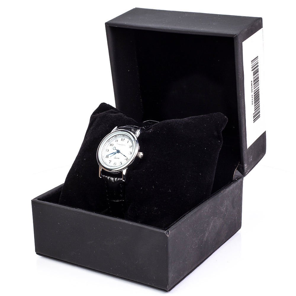 Ceas din Aliaj Placat cu Aur cu Cristal Alb Emporia® 7 
