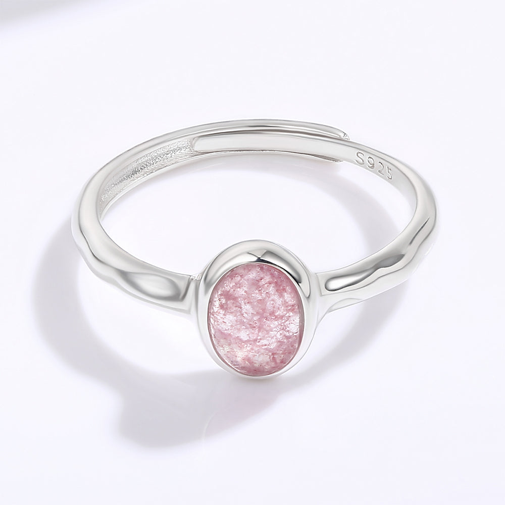 Inel din Aliaj Placat cu Aur ( 10 grame ) cu Cristal Roșu Emporia®