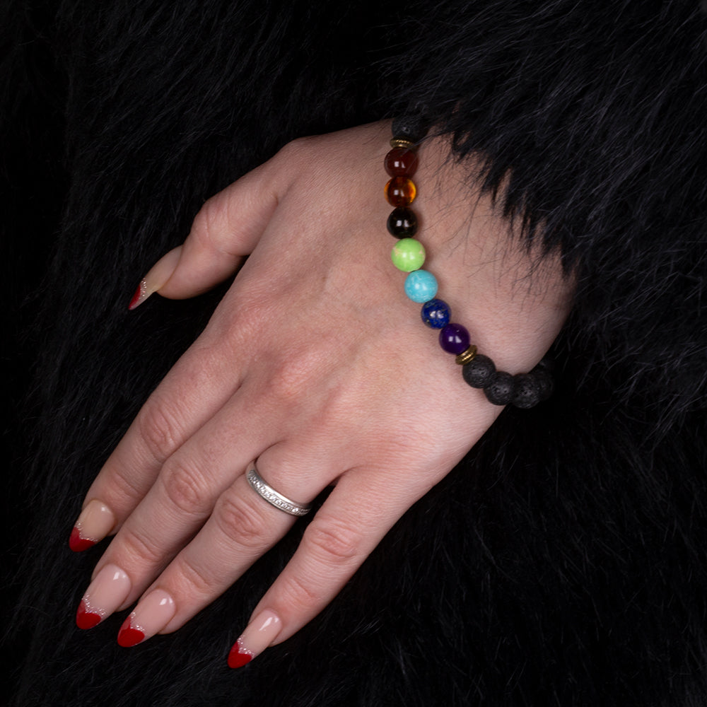 Brățară din Pepită ( 18.83 grame ) cu Agat Roșu și Ochi de Tigru 92.5 Carate 2 