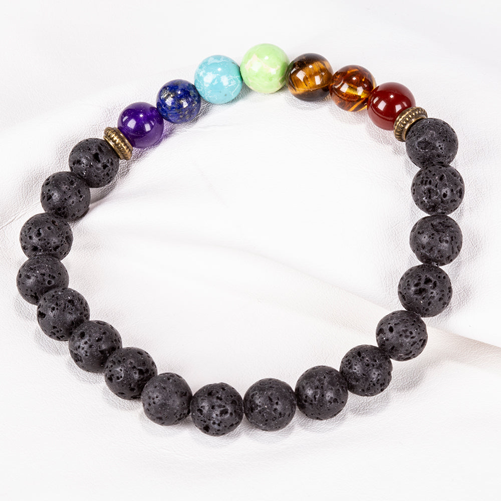 Brățară din Pepită ( 18.83 grame ) cu Agat Roșu și Ochi de Tigru 92.5 Carate 5 