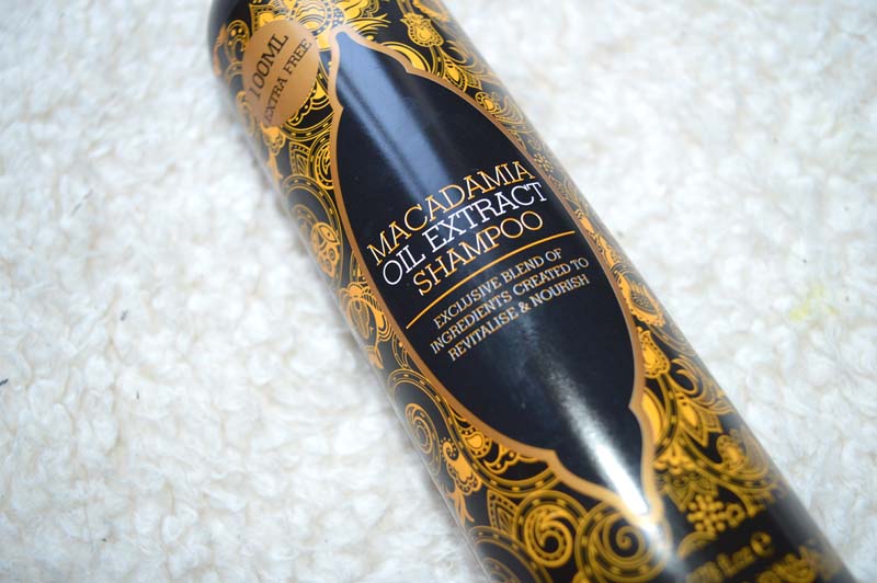 Șampon de păr cu extract de ulei de Macadamia